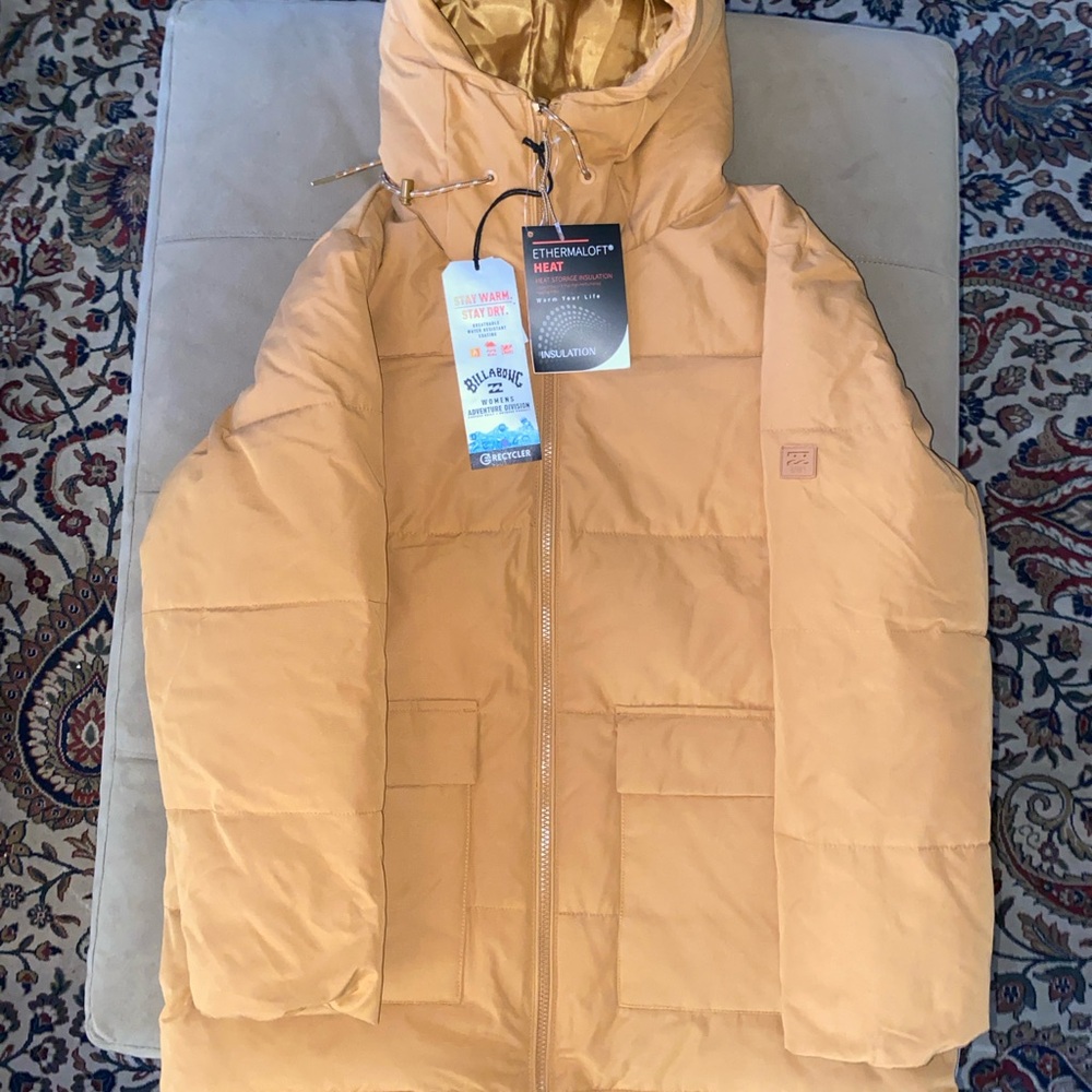 Thermal Jacket in Mustard